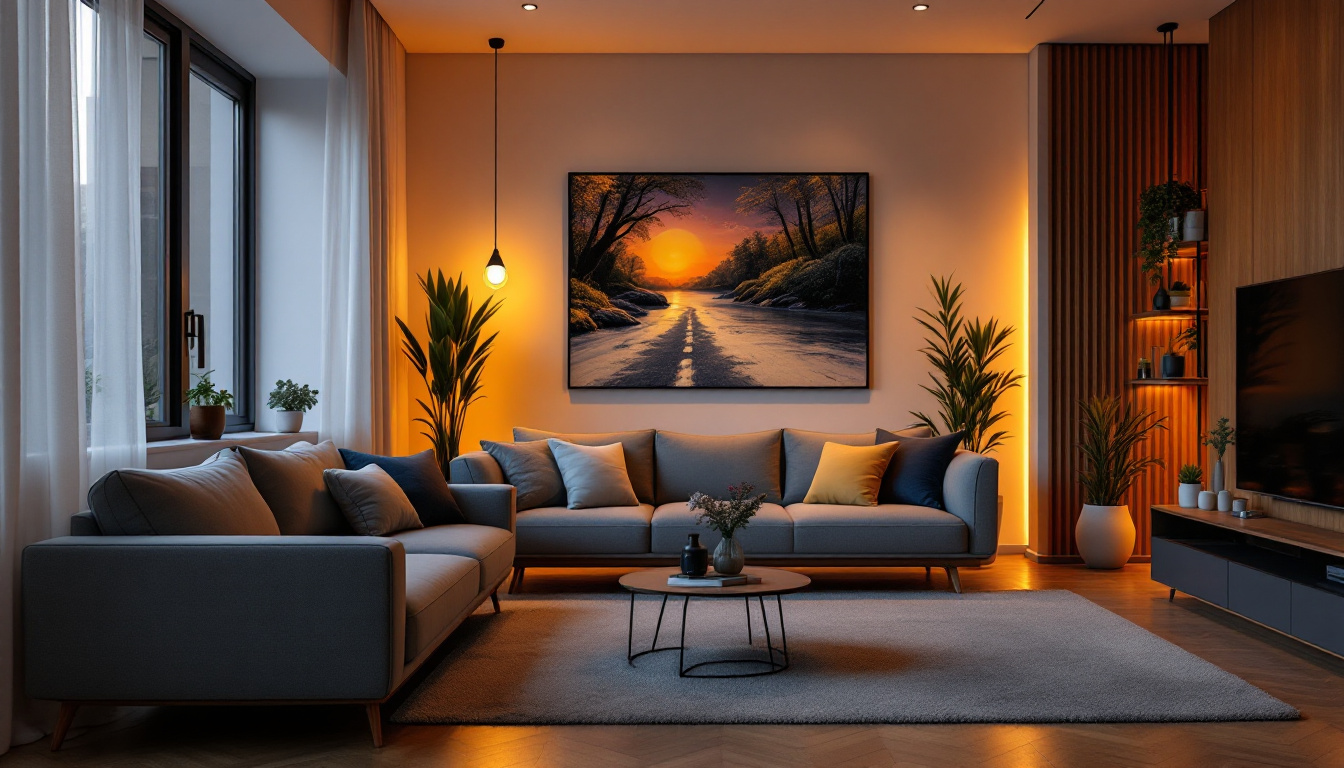 A photograph of a cozy