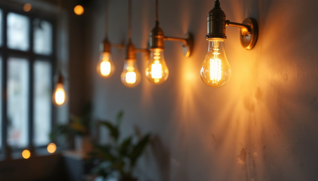 A photograph of a beautifully lit interior space featuring can lights with led replacement bulbs