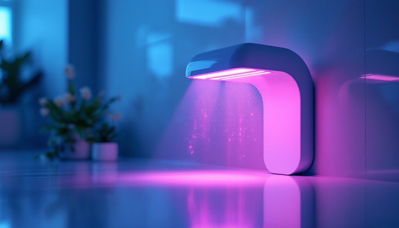 A photograph of a sleek