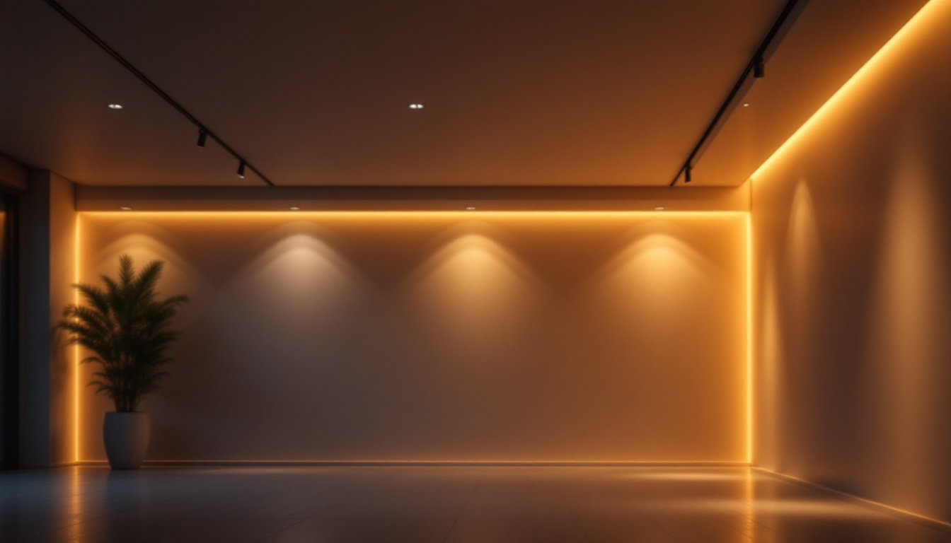 A photograph of a beautifully designed room featuring various styles of recessed lighting