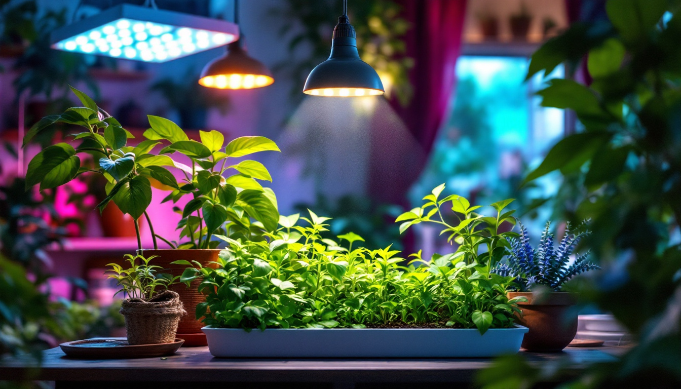 A photograph of a vibrant