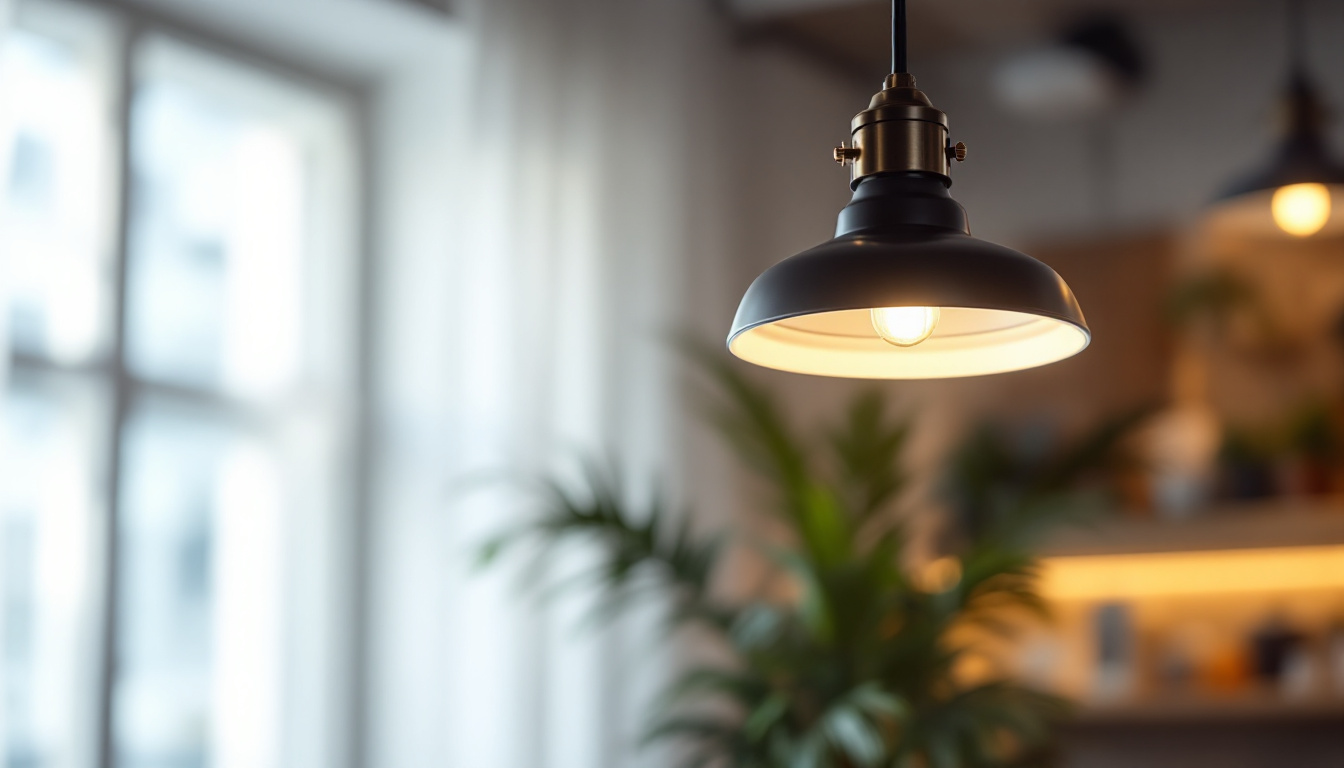 A photograph of a stylish high hat light fixture in a well-lit room