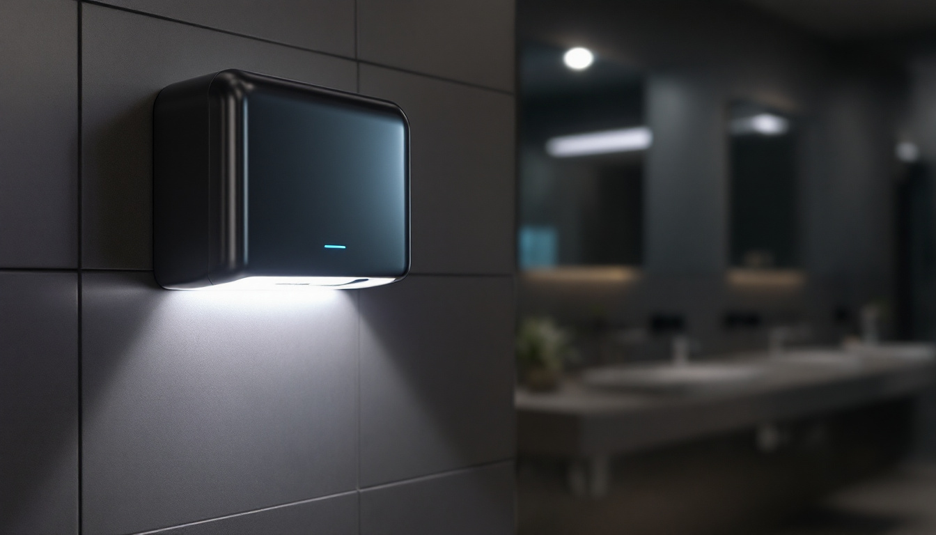 A photograph of a sleek