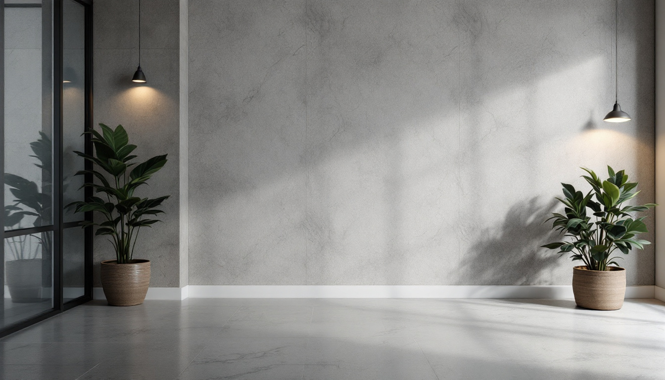 A photograph of a stylish interior space showcasing both industrial and commercial recessed wall lights