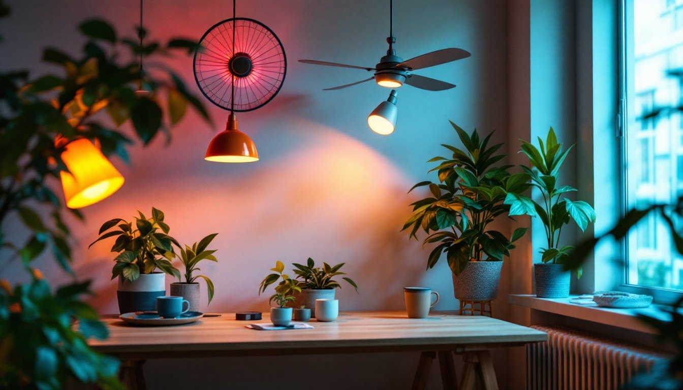 A photograph of a vibrant