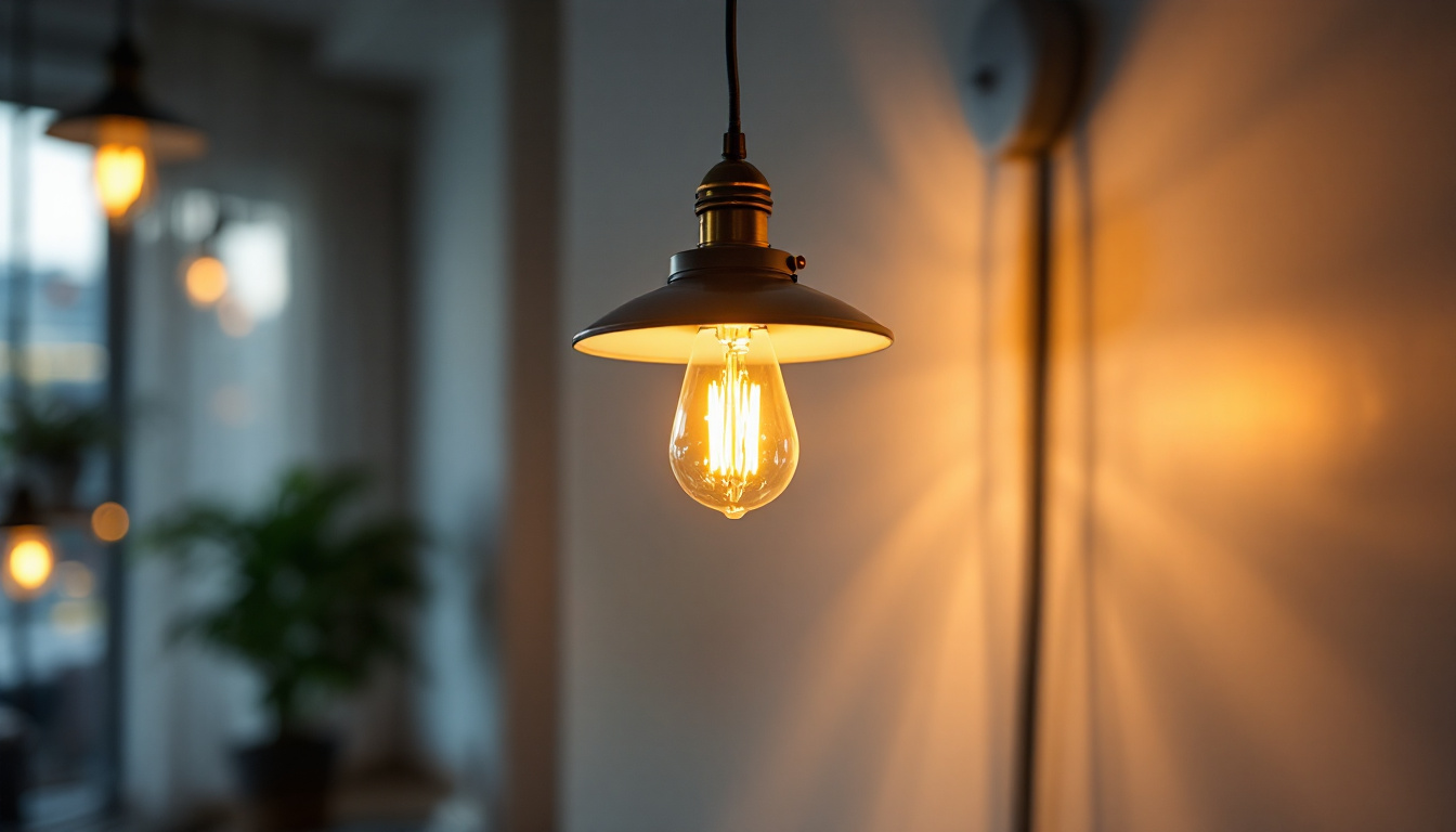 A photograph of a stylishly designed retro can light fixture installed in a modern living space
