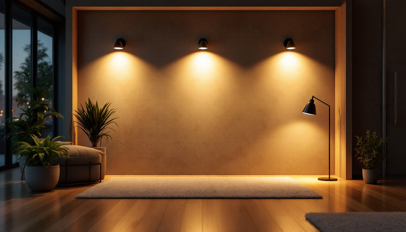 A photograph of a well-lit interior space showcasing various 3-inch pot lights installed in different settings