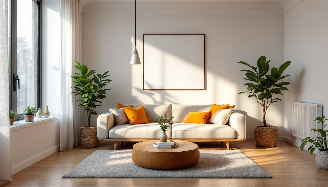 A photograph of a well-designed interior space showcasing effective lighting techniques