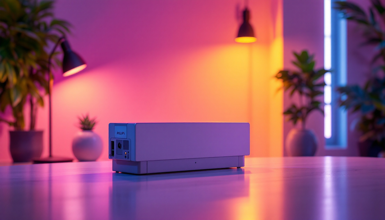 A photograph of a philips advance ballast unit in a well-lit environment