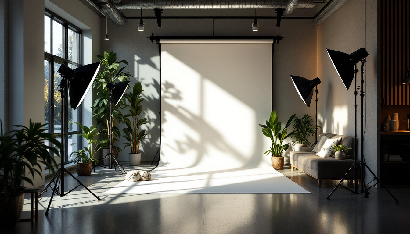 A photograph of a well-designed lighting setup in a modern space