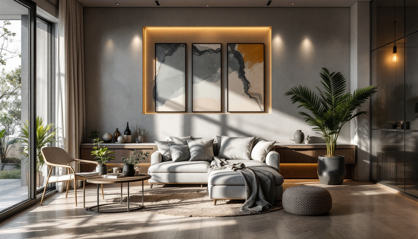 A photograph of a beautifully remodeled room showcasing sleek recessed lighting installations