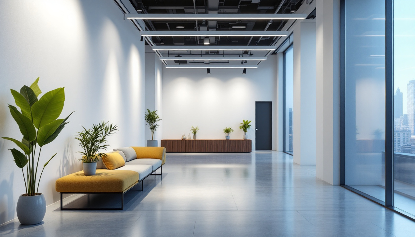 A photograph of a well-lit interior space showcasing innovative lighting solutions from ballast keystone technologies