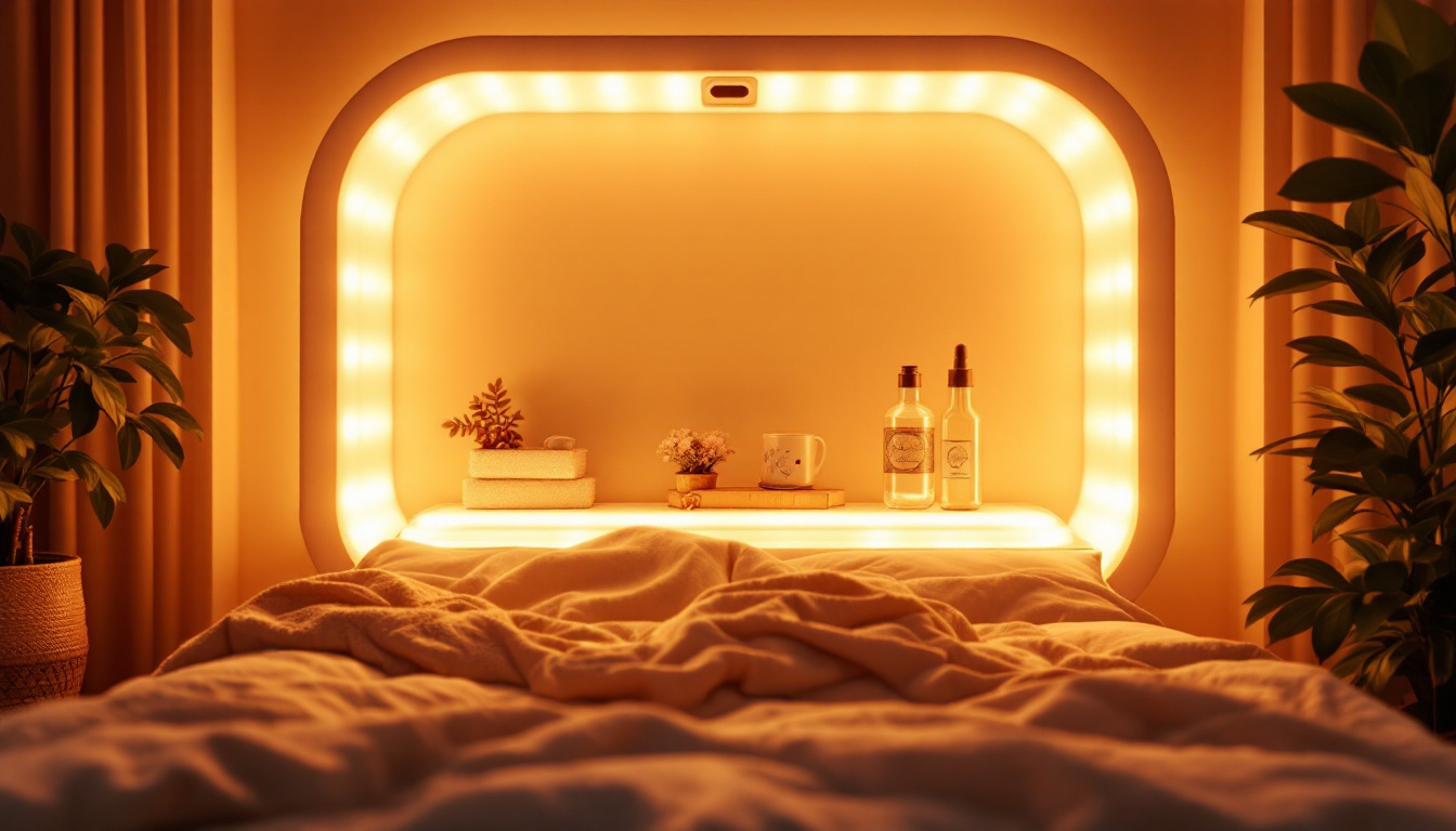 A photograph of a well-designed home tanning setup