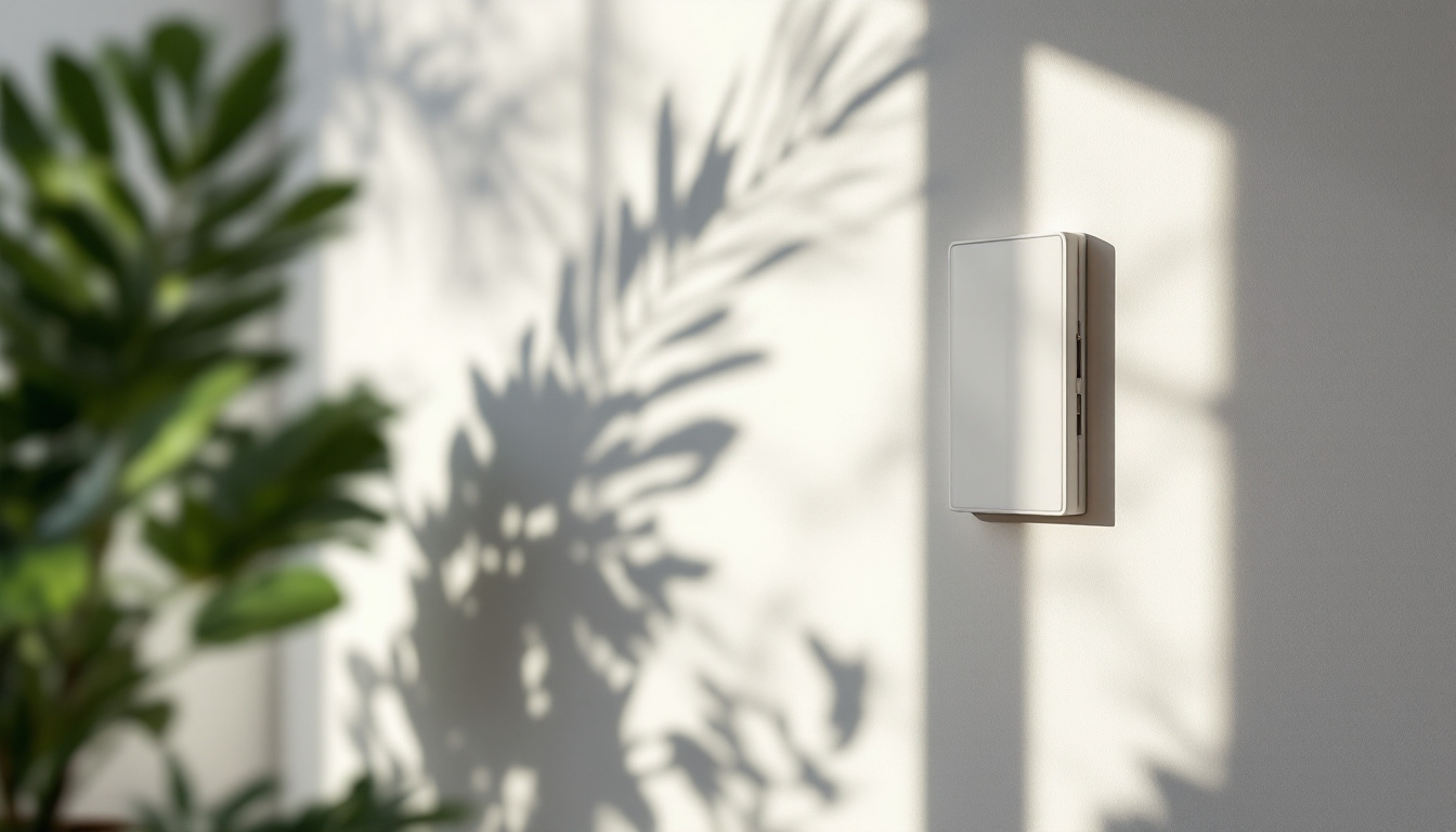 A photograph of a beautifully designed decorative junction box cover in a well-lit setting