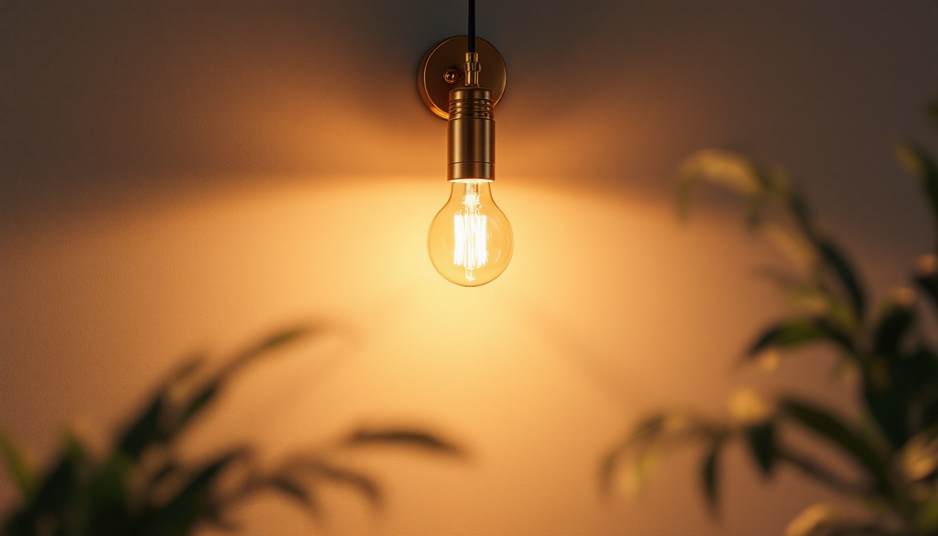 A photograph of a beautifully designed lighting fixture in a real-world setting
