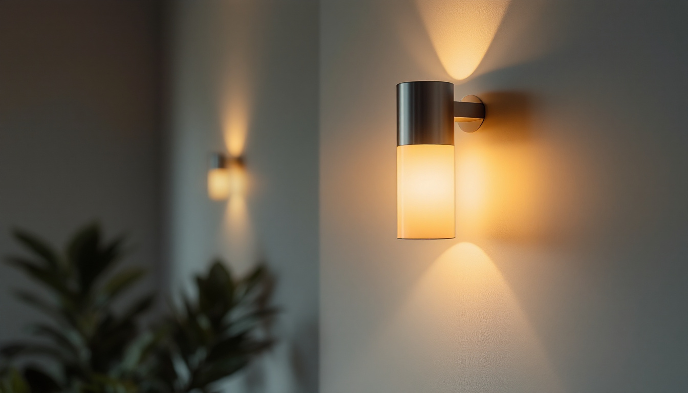 A photograph of a stylish cylinder light fixture in a well-lit room