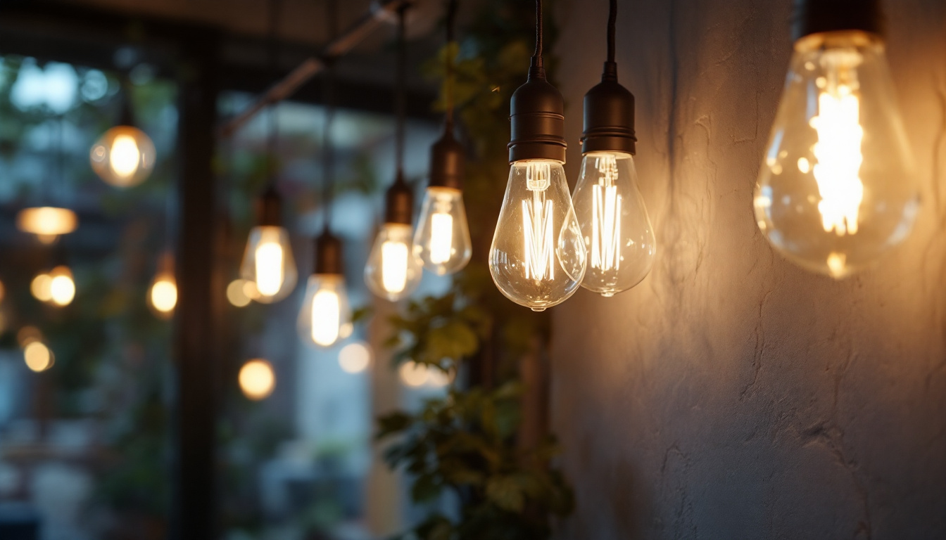 A photograph of a brightly lit indoor space showcasing 4ft t8 led bulbs in use