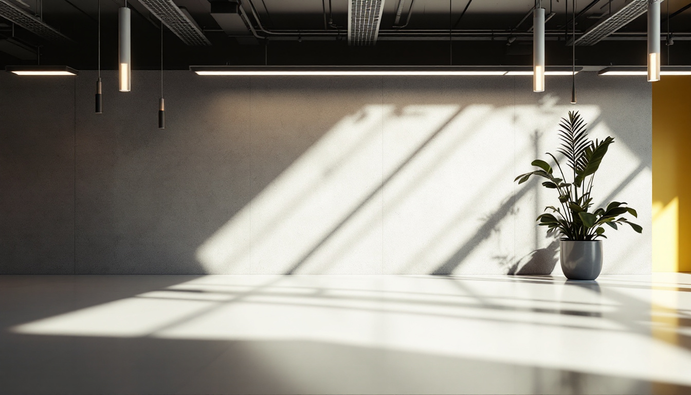 A photograph of a well-designed lighting installation in a modern space