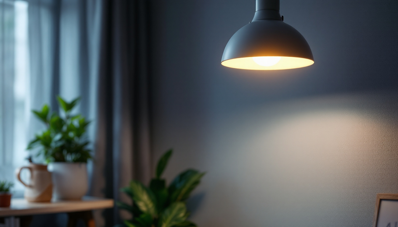 A photograph of a well-lit indoor space featuring a 4ft light fixture in use