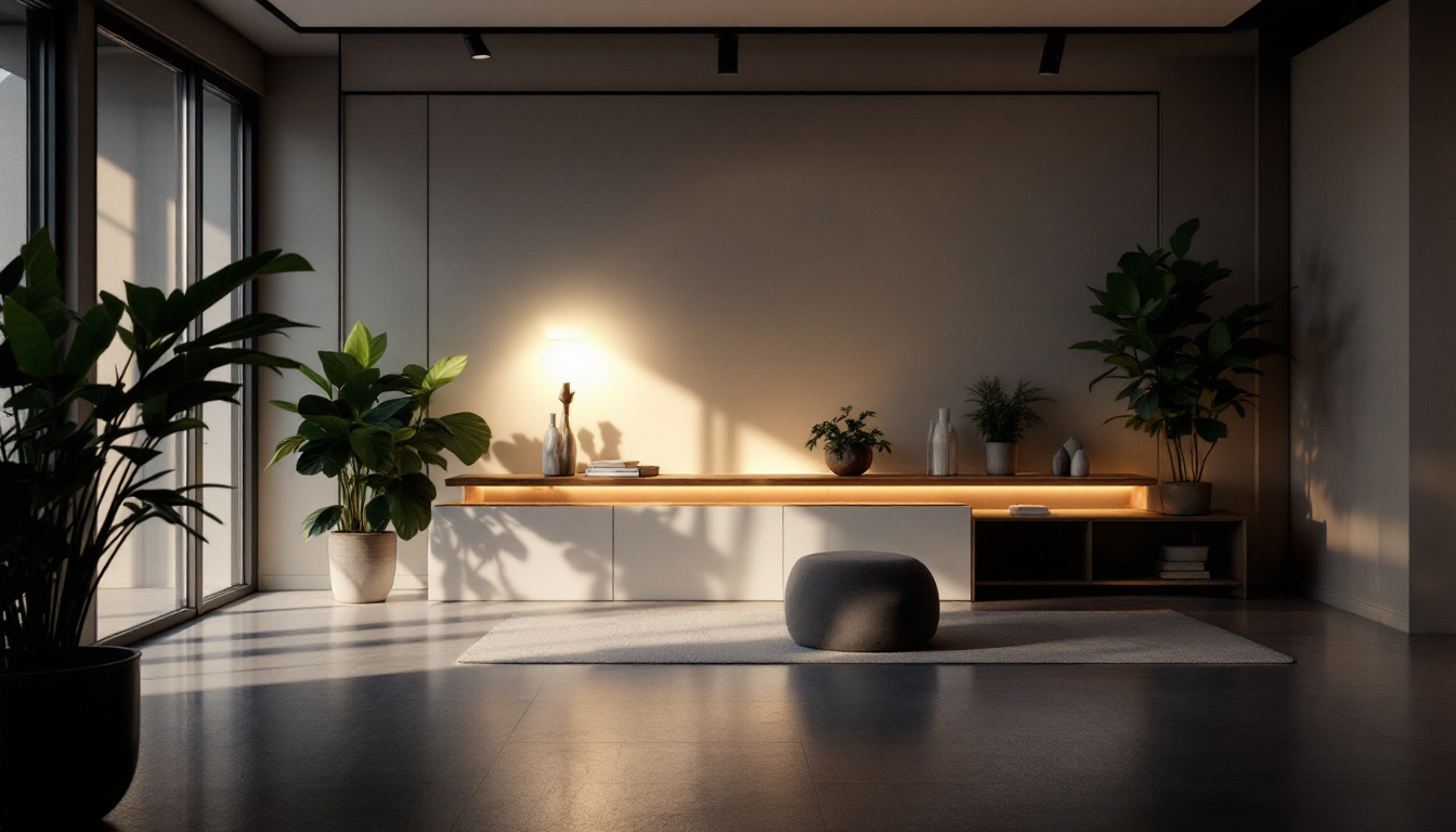 A photograph of a beautifully lit space showcasing baselite's innovative lighting solutions in a real-world setting