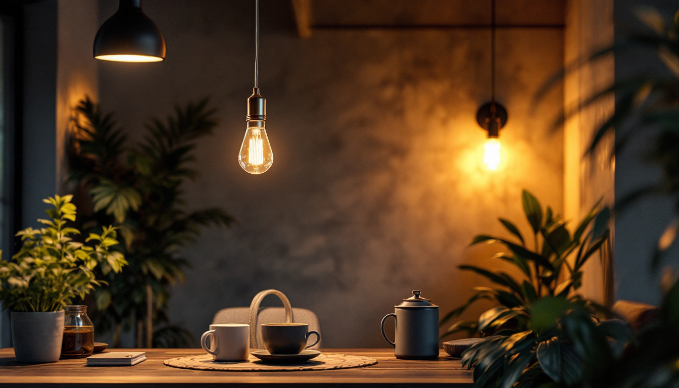 A photograph of a well-lit interior space showcasing a variety of can lights installed in a stylish setting