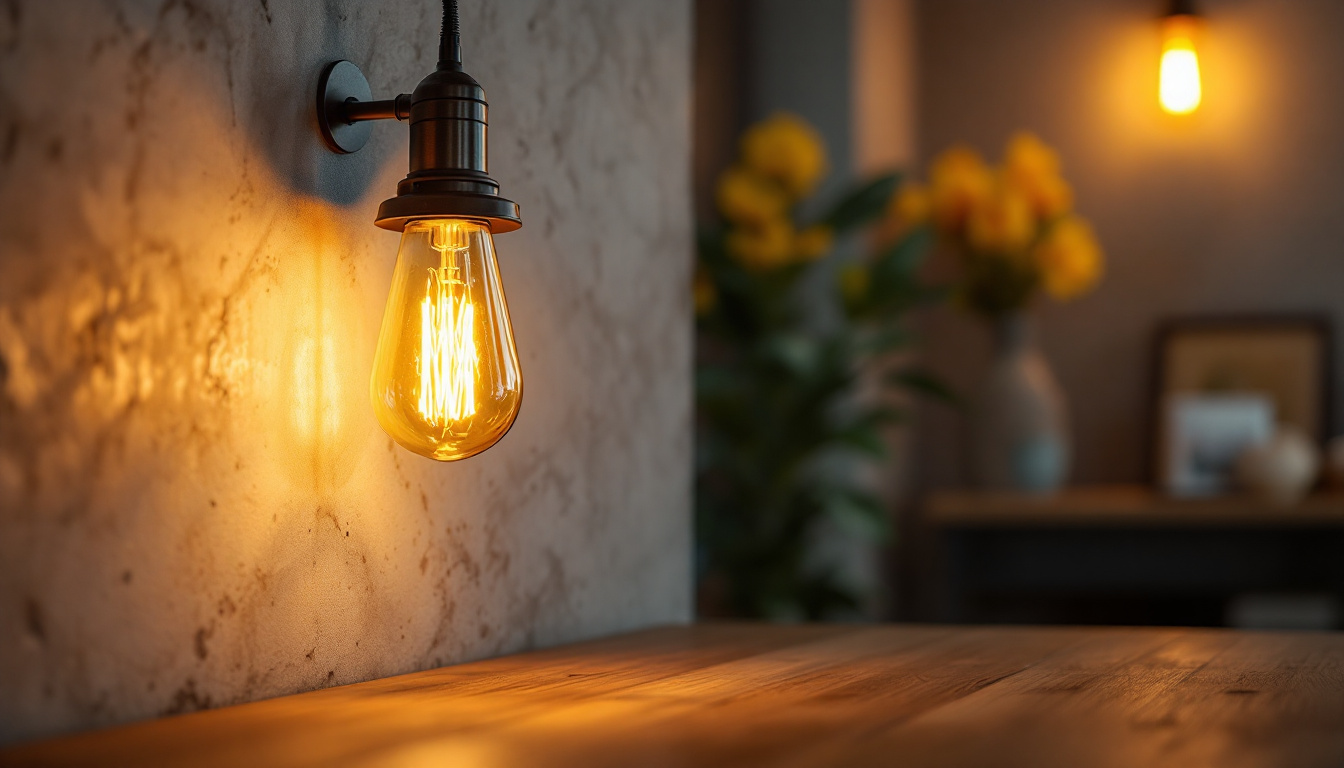 A photograph of a well-lit indoor space featuring a modern gas lighting fixture