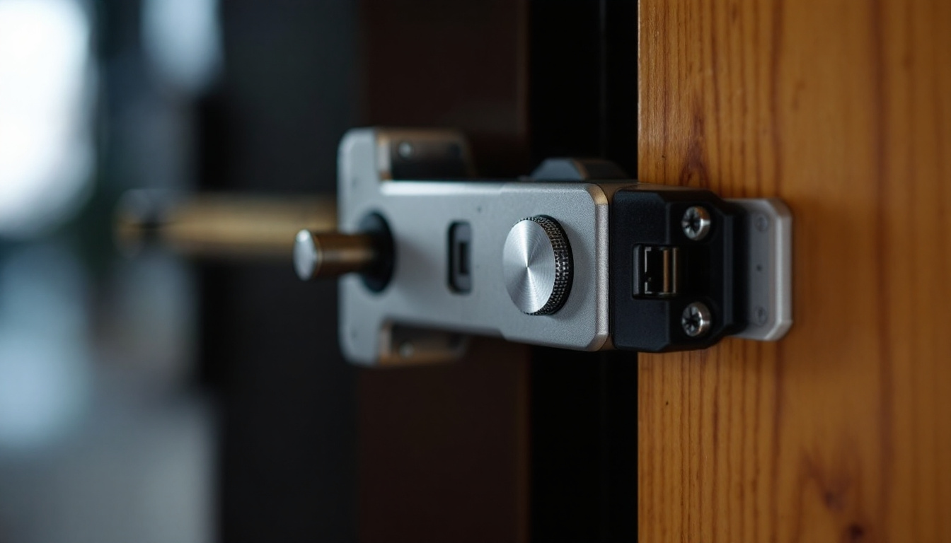 A photograph of capture a photograph of a gripper lock in action