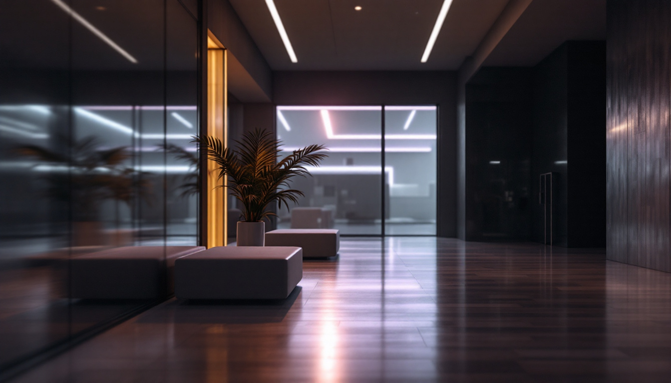 A photograph of a sleek