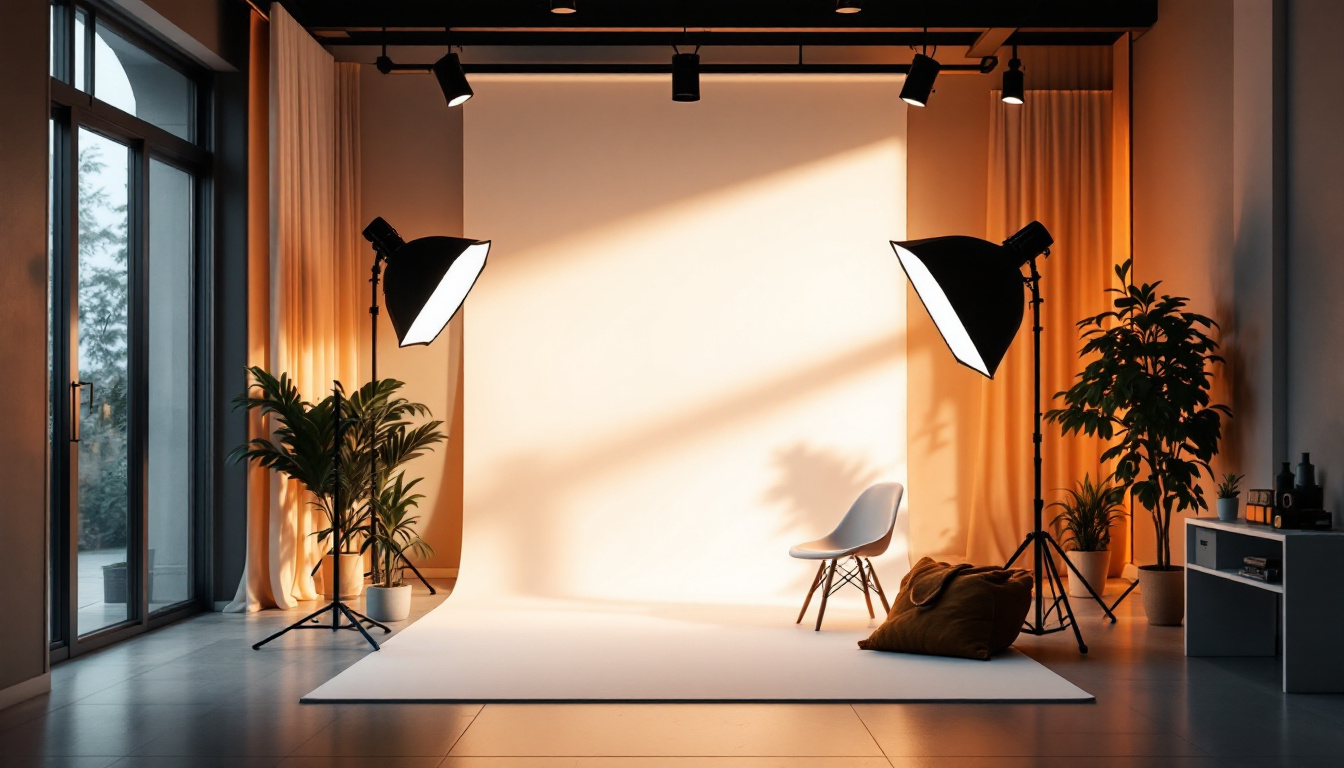 A photograph of a well-lit interior space showcasing the effective use of white reflectors in lighting design
