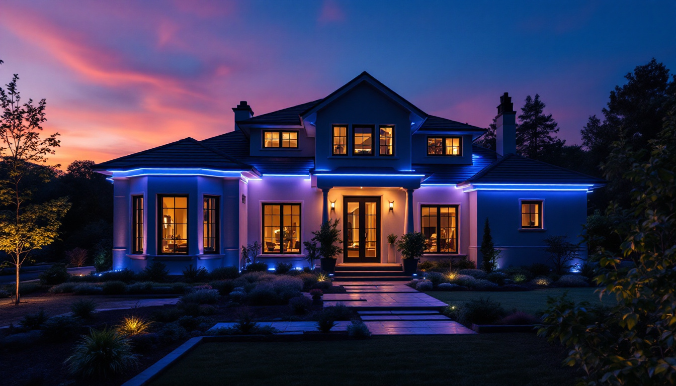  what does a blue porch light mean 