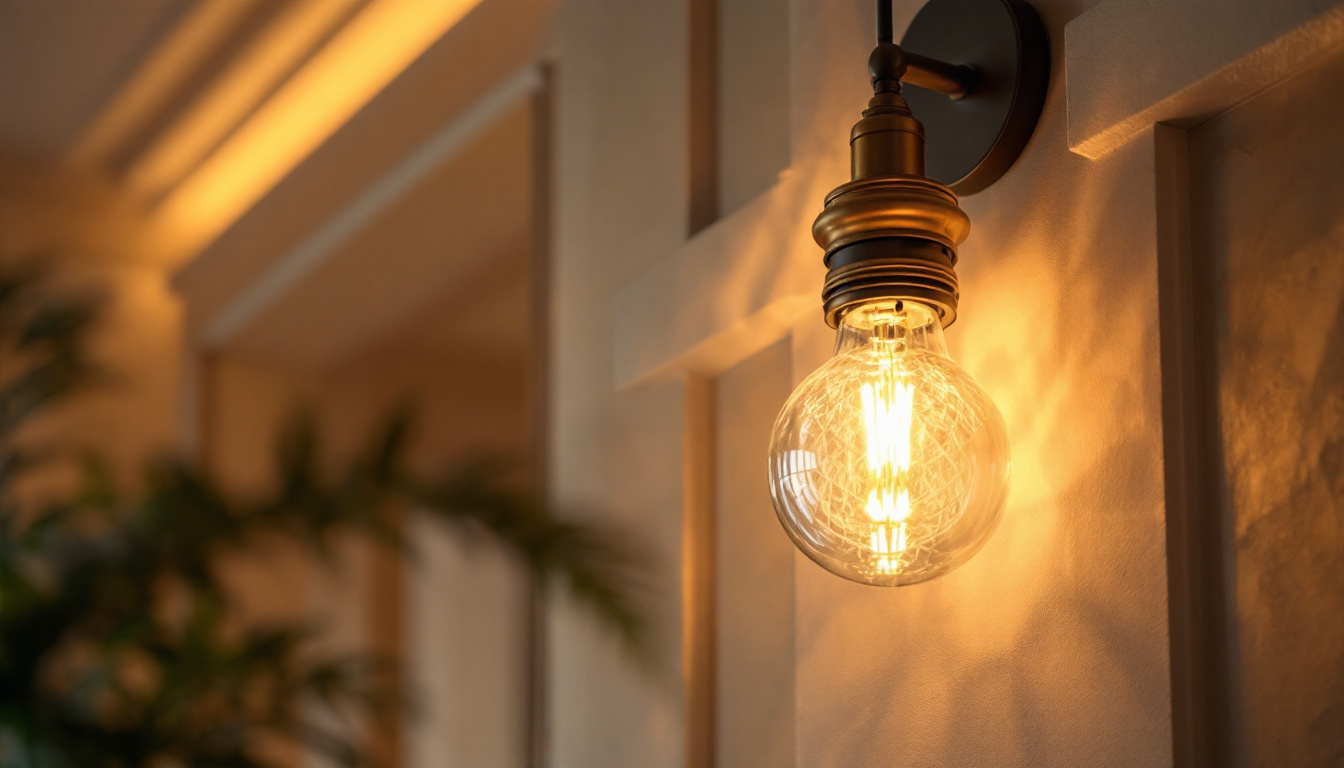 A photograph of a beautifully designed lighting fixture that showcases the intricate details of light molding