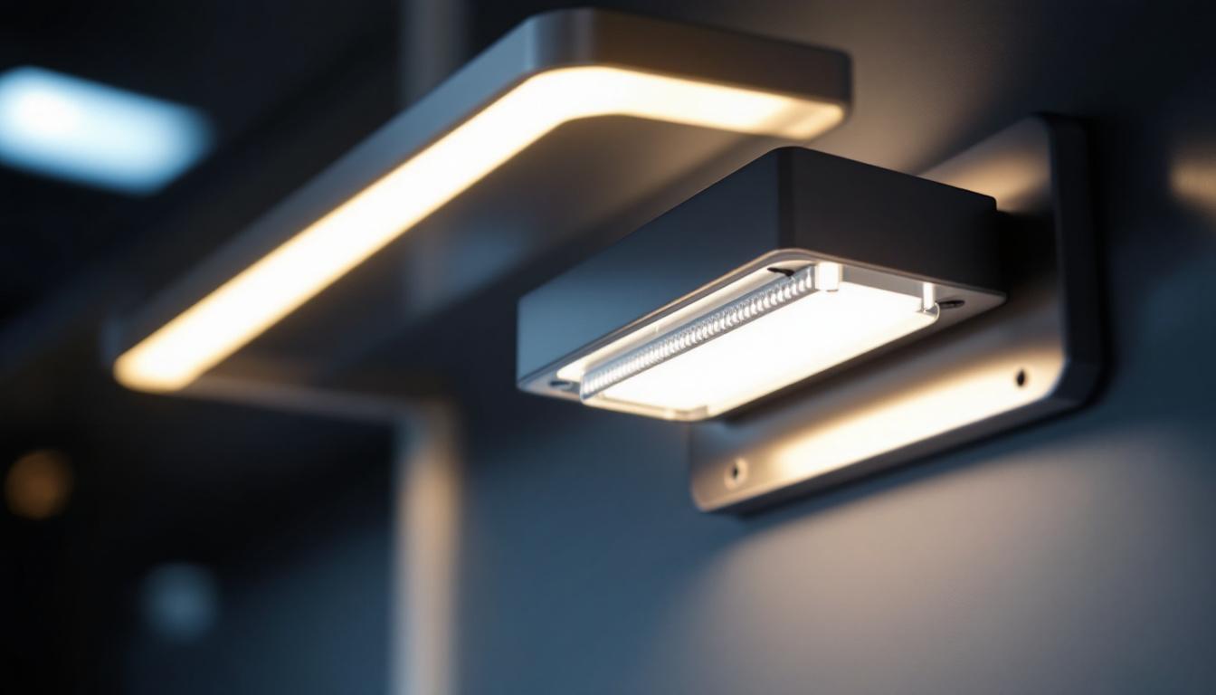 A photograph of a sleek