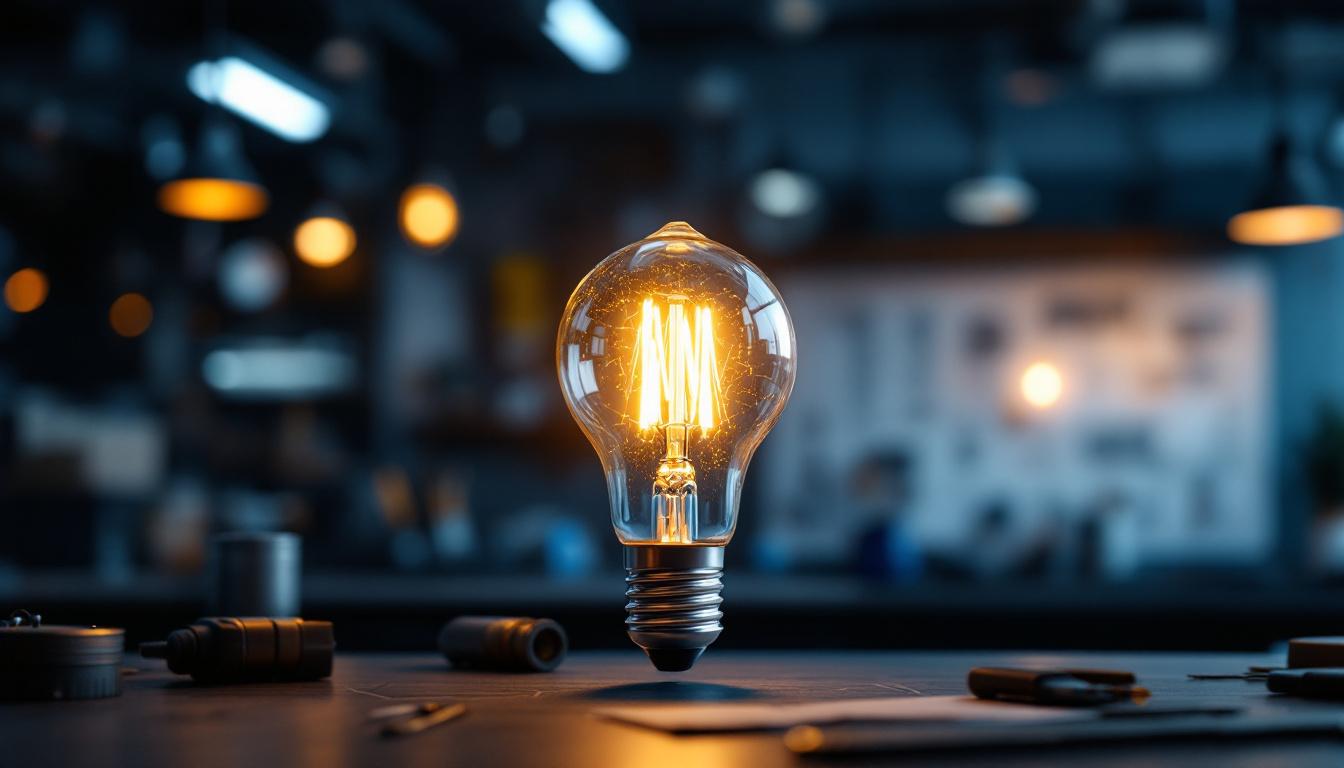 A photograph of a bright