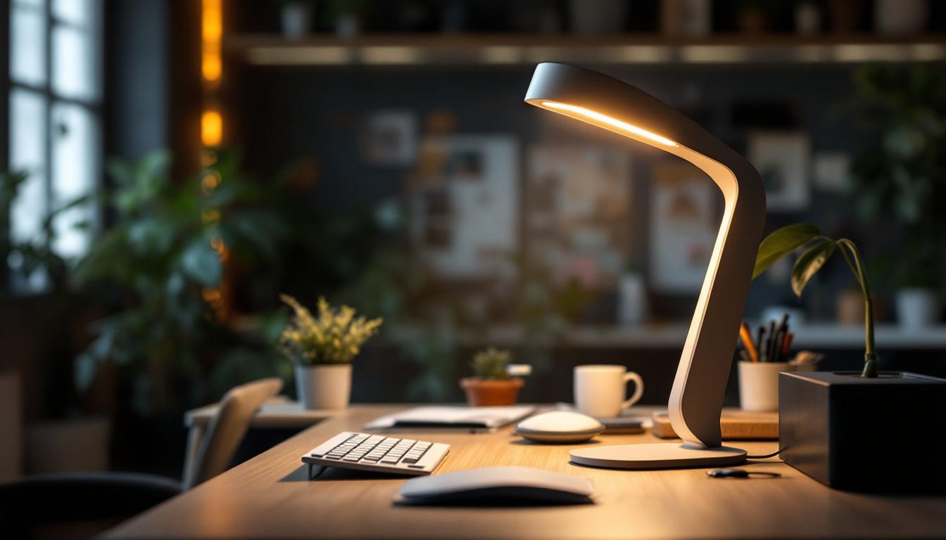A photograph of a sleek