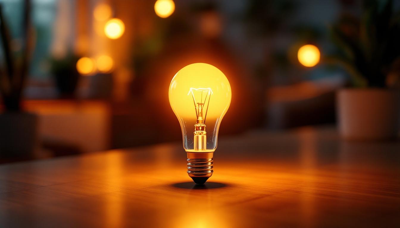 A photograph of a philips pl-c 26w 827 4p light bulb in an aesthetically pleasing setting
