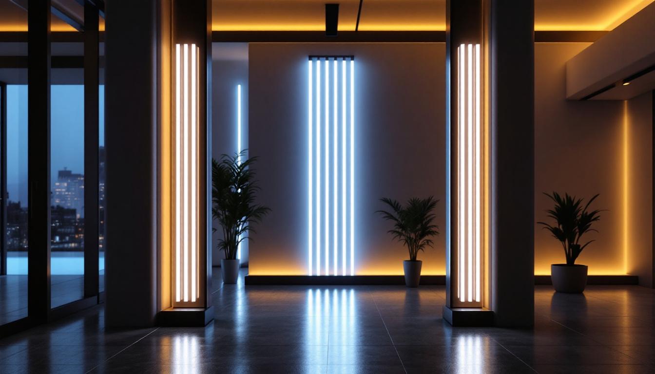 A photograph of a sleek