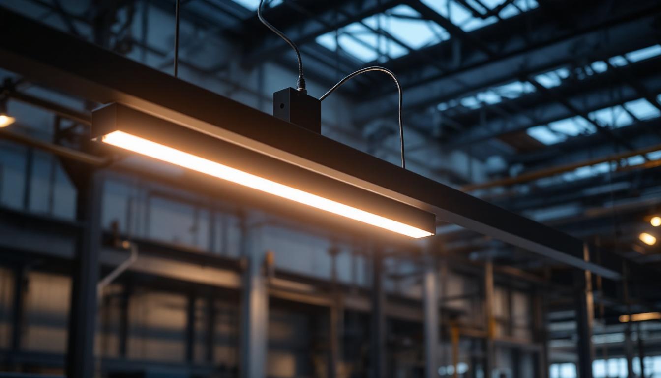 A photograph of a sleek