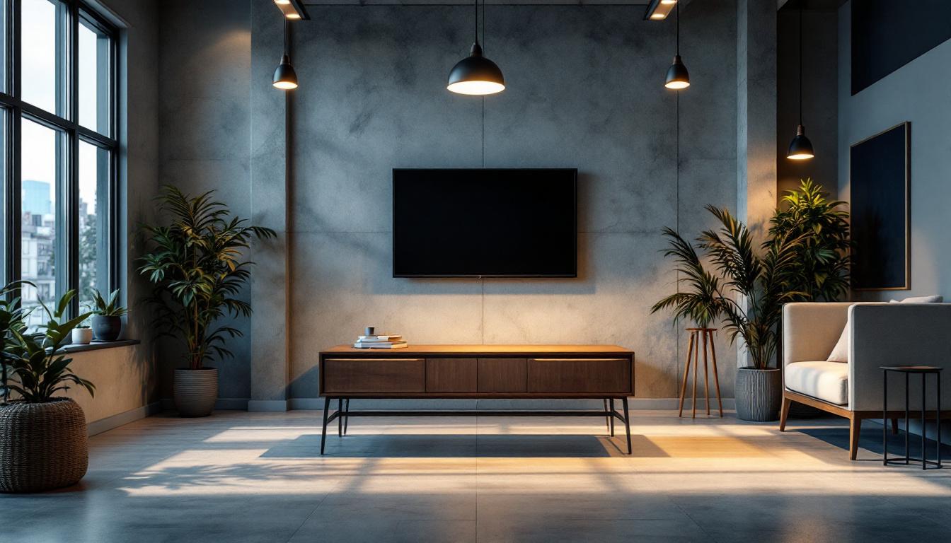 A photograph of a well-lit interior space showcasing effective lighting design