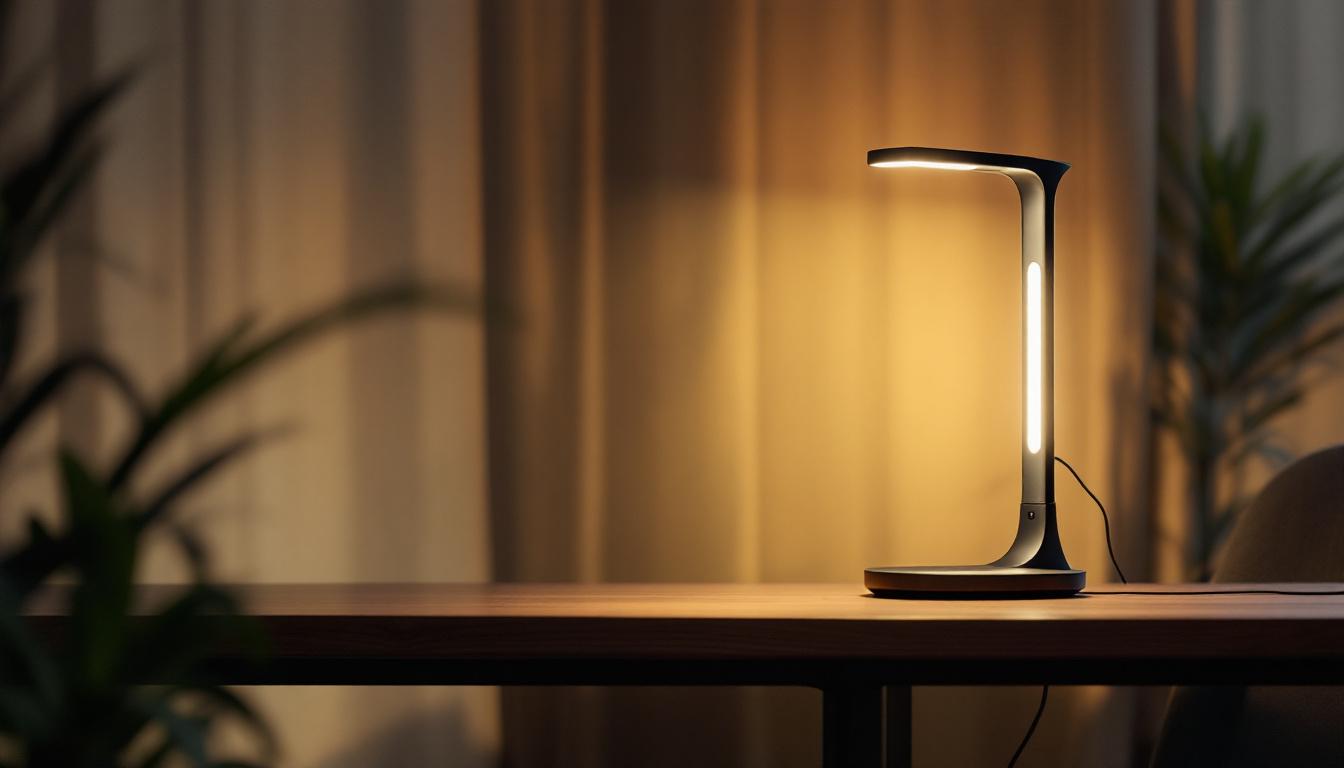 A photograph of a sleek