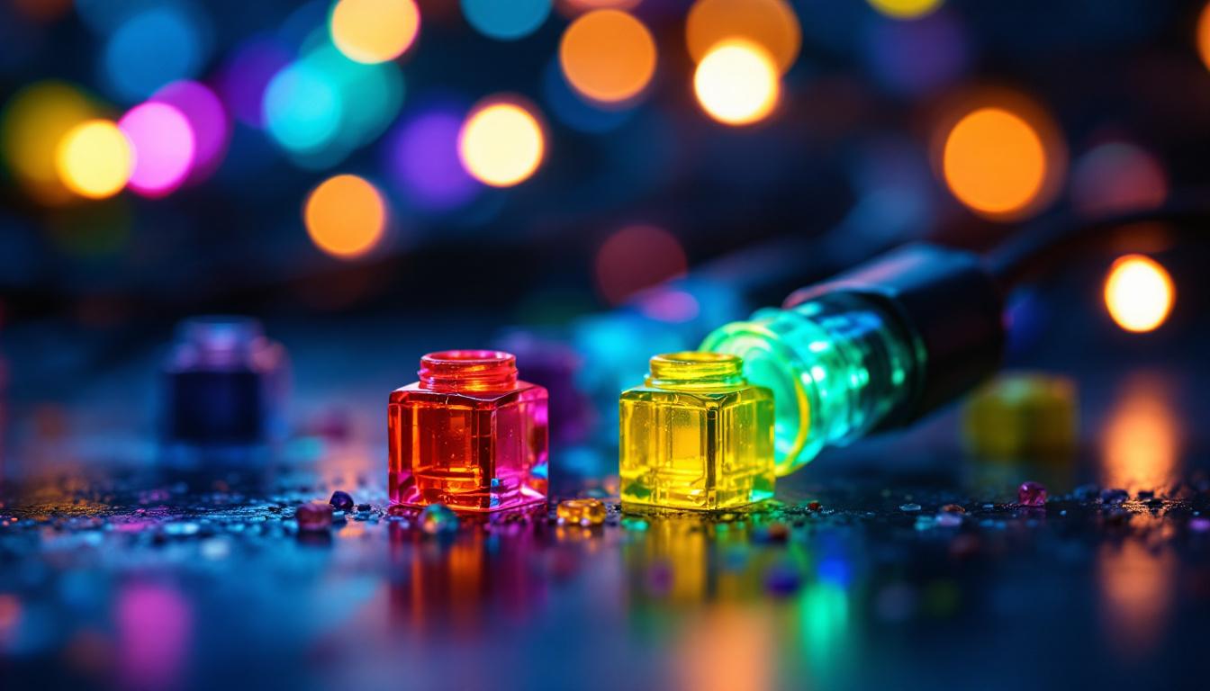 A photograph of a close-up shot of gel-filled wire nuts in use within a sustainable lighting installation