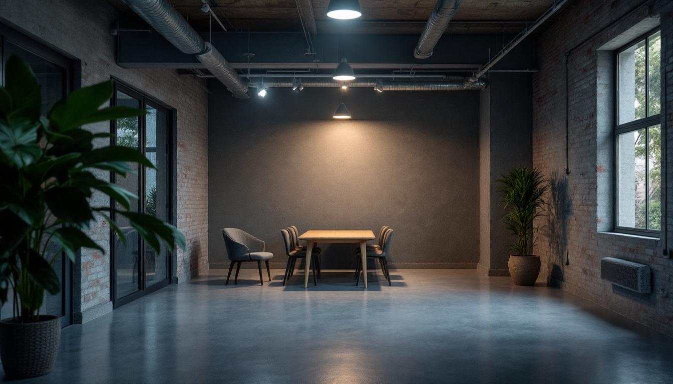 A photograph of capture a photograph of a well-lit indoor space showcasing retrofitted canned lights
