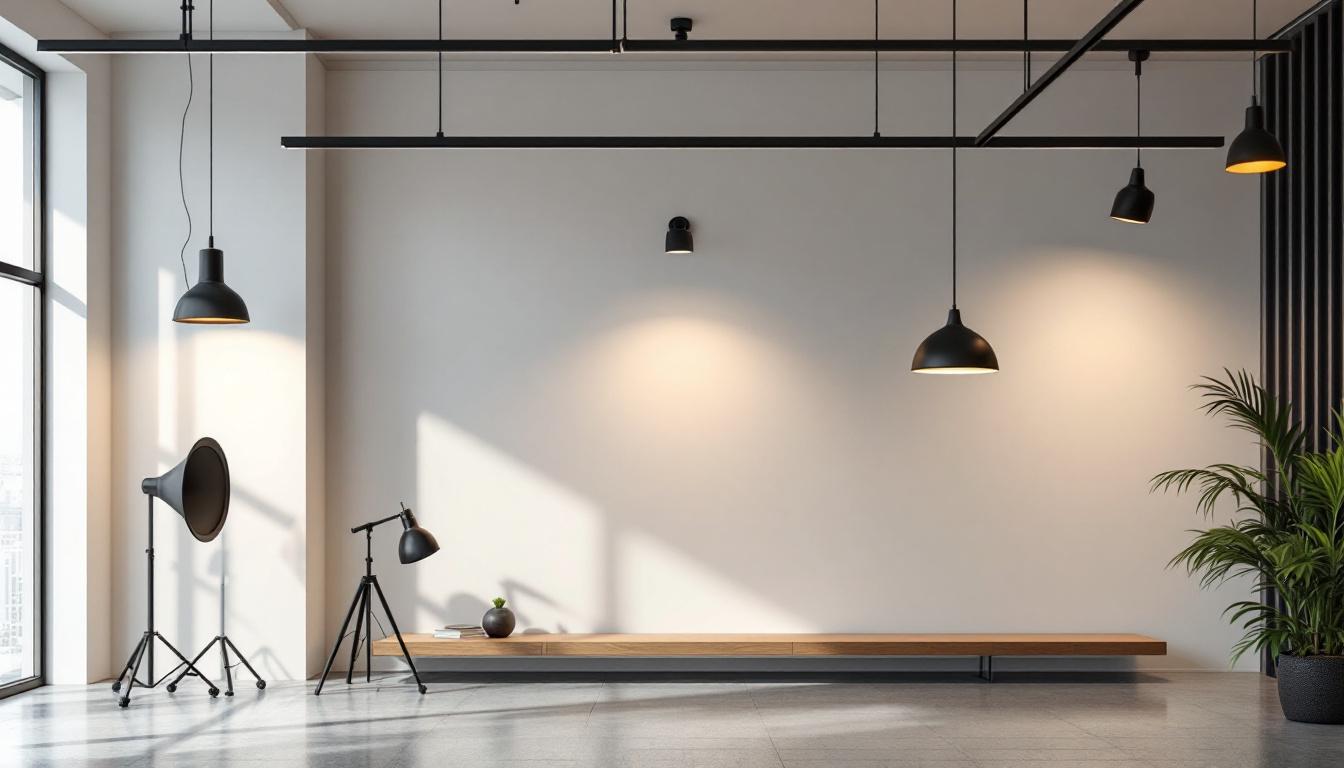 A photograph of a well-designed lighting installation in a modern space