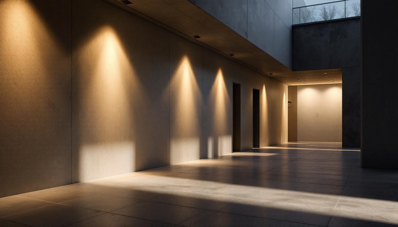 A photograph of a well-designed lighting installation in an architectural setting