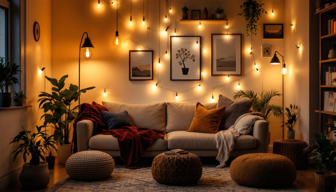 A photograph of a cozy