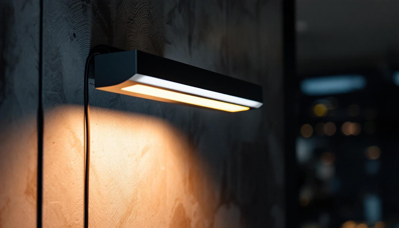 A photograph of a sleek