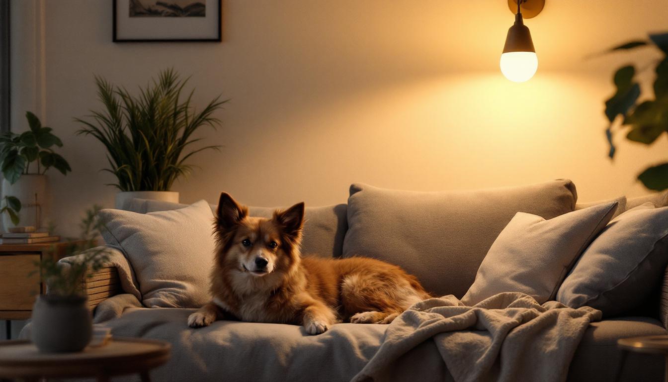 A photograph of a cozy