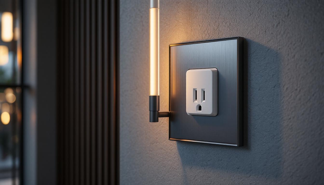 A photograph of a sleek