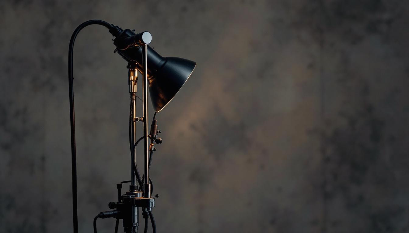A photograph of a sleek