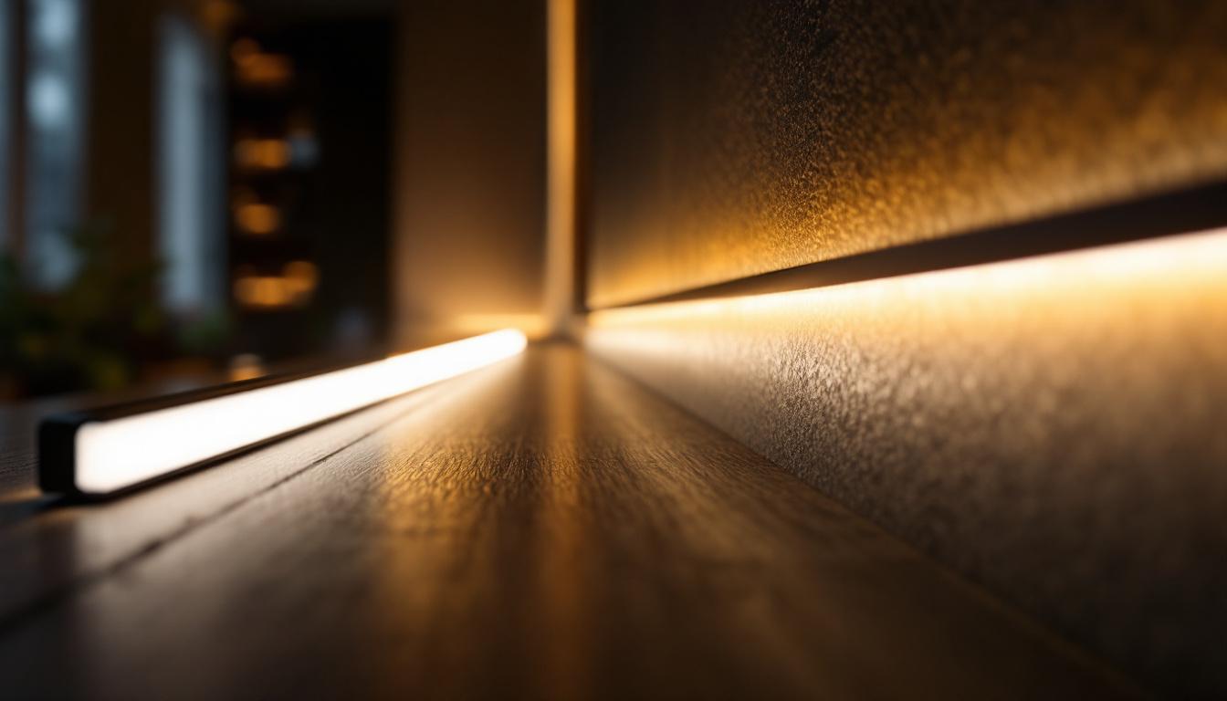 A photograph of a sleek