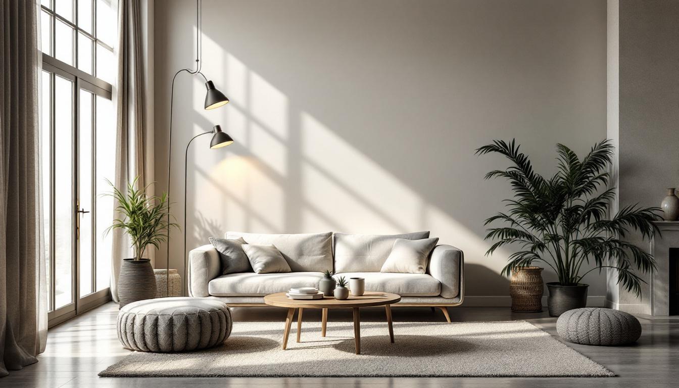 A photograph of a beautifully designed interior space featuring various styles of can lights in use